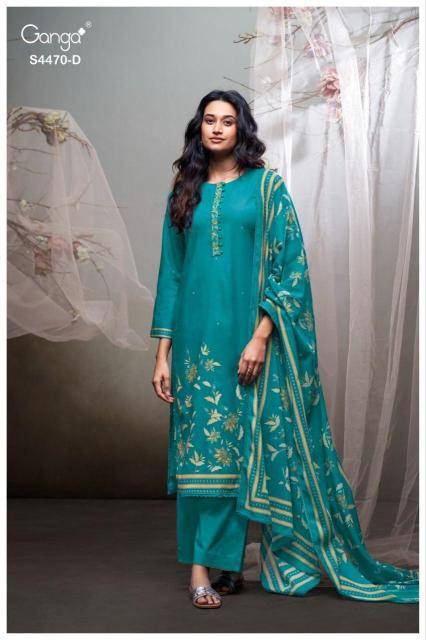 Ganga nireza 4470  Dress material suppliers in Pune